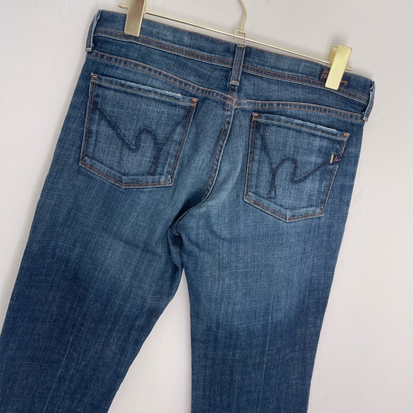 Citizens Of Humanity Low Waist Flair Jeans Sz 29 - Picture 7 of 8
